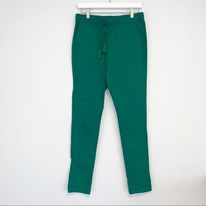 Polder Femke green drawstring pants XS NWT